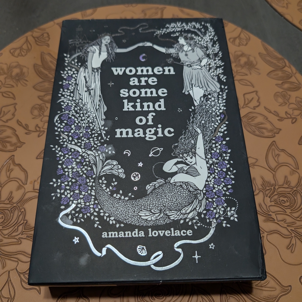 Black and Purple Blank Media by